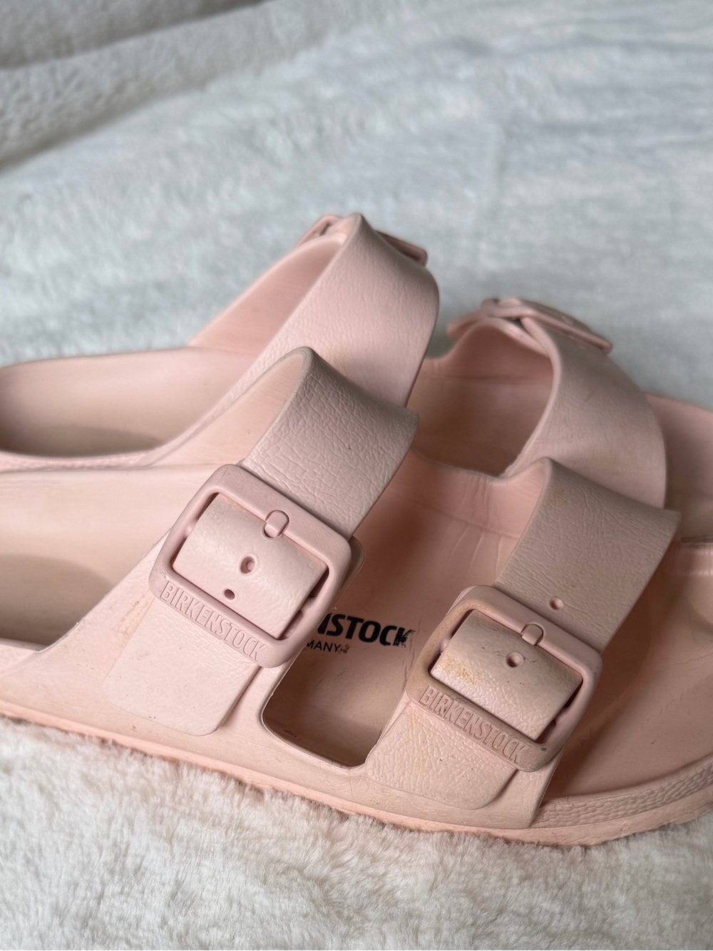 Birkenstock Arizona Essentials EVA Sandal - Light Pink - Picture 2 of 7
